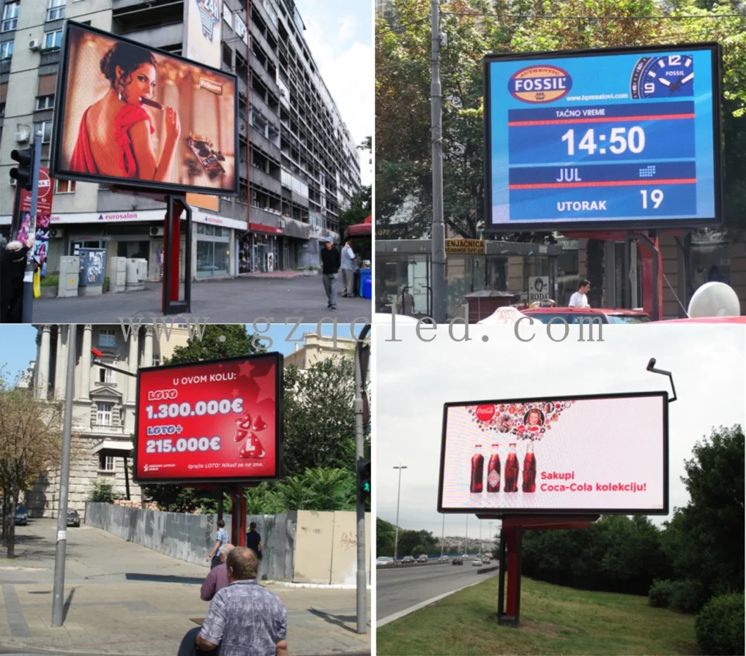 P10 Front Service Full Color Outdoor Advertising LED Sign Display