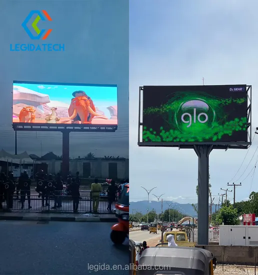 Energy Saving Full Color Outdoor Fixed P10 LED Display for Advertising