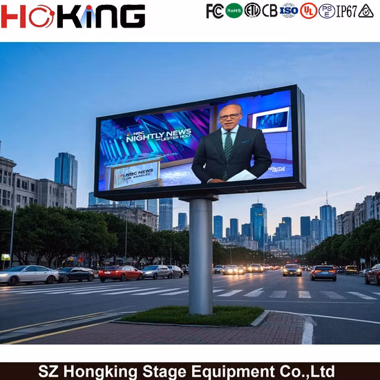 P10 Front Service Full Color Outdoor Advertising LED Sign Display