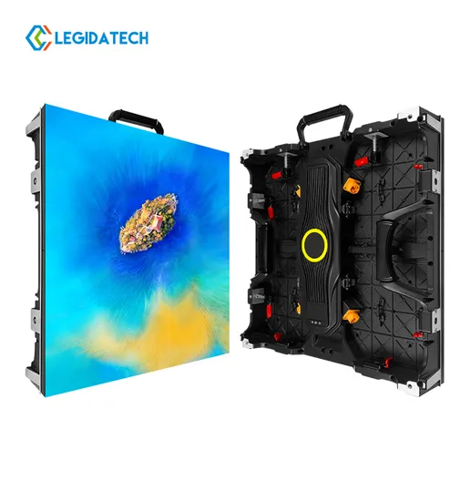 Stage Background Video DJ Booth LED Screen Full Color Events Movable Wall Rental LED Display Screen for Stage