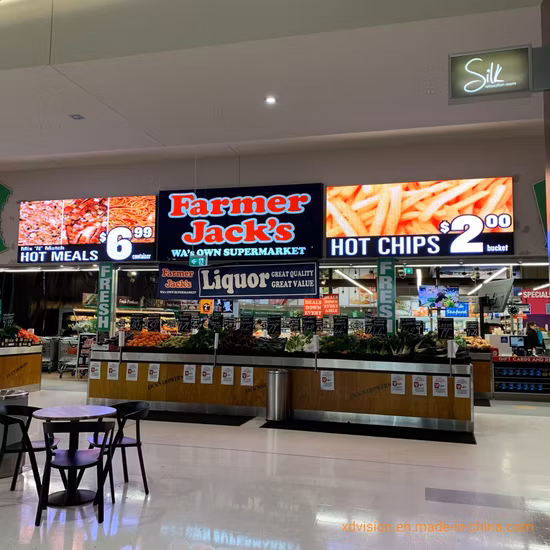 Indoor SMD RGB Full Color Super Slim Fixed Installation LED Video Wall Display