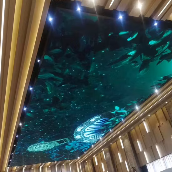Front Service P2 Indoor SMD Hanging Ceiling LED Sky Display Screen